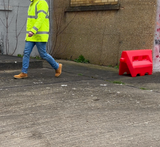 1m Water Filled Traffic Separator - Pair
