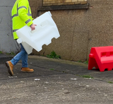 1m Water Filled Traffic Separator - Single