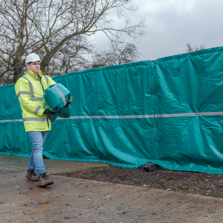 Temporary Heras Fence Acoustic Noise Barrier