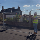 Round-Top Temporary Heras Fence Panel