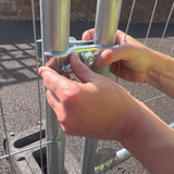 Round-Top Temporary Heras Fence Panel